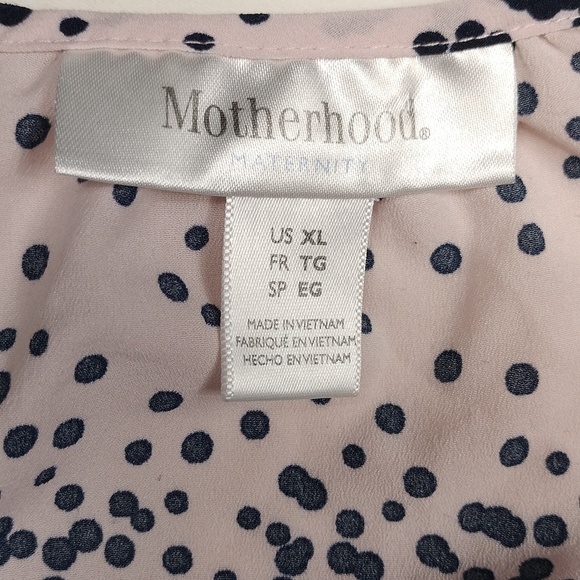 Motherhood Maternity Patterned Blouse Size XL - Picture 2 of 12